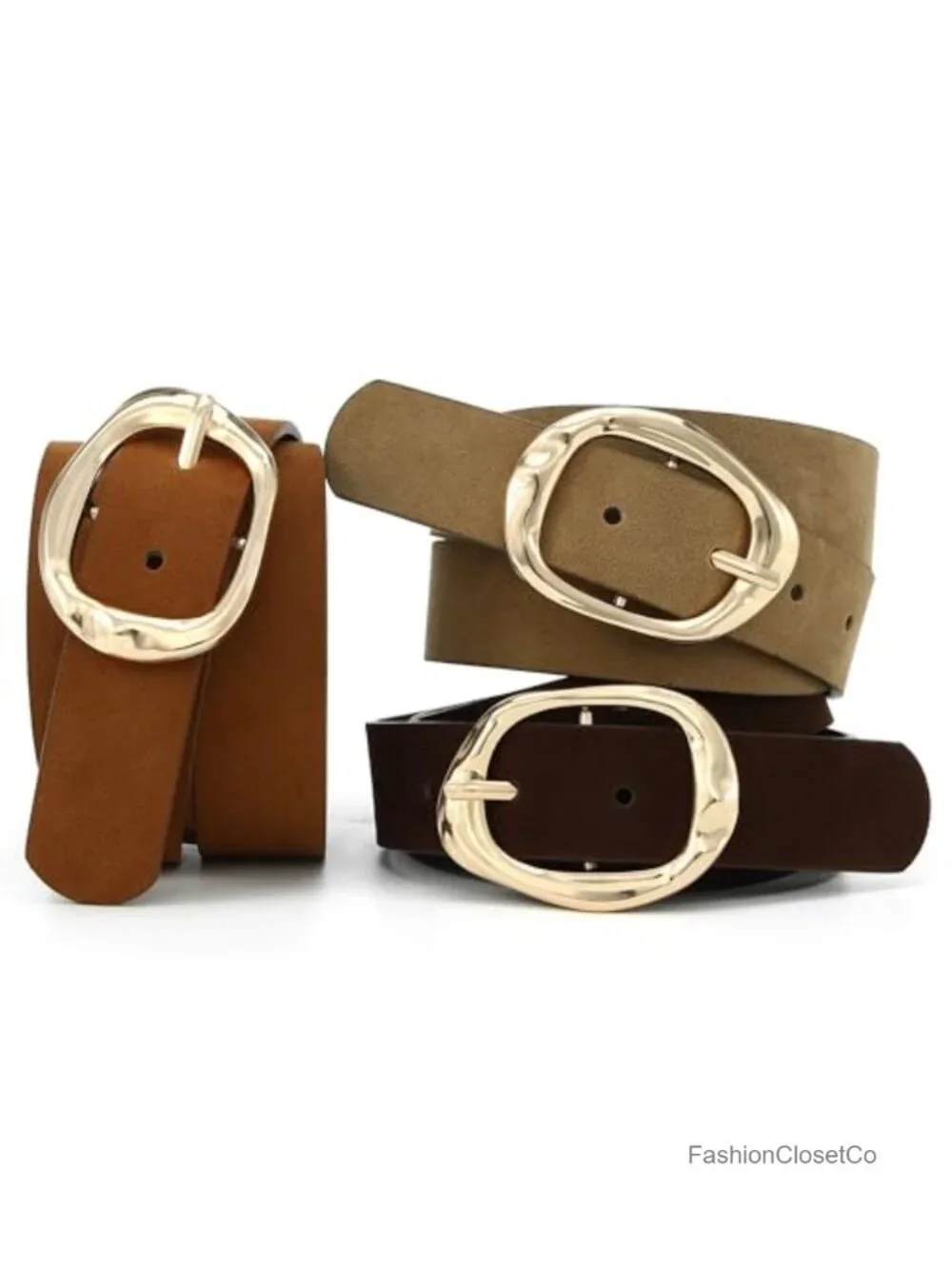 Suede Leather Belt 1.2